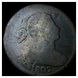1802 Draped Bust Large Cent NICELY CIRCULATED