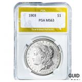 1903 Morgan Silver Dollar PGA MS63
