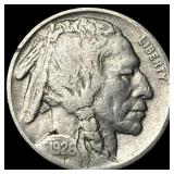 1926-S Nickel Buffalo Five Cents ABOUT UNCIRCULATE