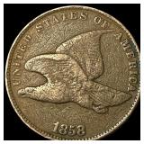 1858 Flying Eagle Cent LIGHTLY CIRCULATED