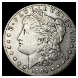 1904-S Silver Morgan Dollar NEARLY UNCIRCULATED
