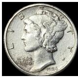 1924-S Silver Mercury Dime UNCIRCULATED
