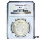 1958  NGC MS61