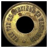 ND Coasta Rica 25 Centimos Token