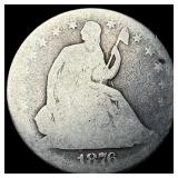 1876 Seated Liberty Half Dollar NICELY CIRCULATED