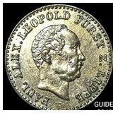 1847A Ger. Lippe-Detmold Silver 1/2 Silber Grosche