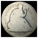 1876-CC Silver Half Dollar NICELY CIRCULATED