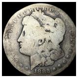 1882-CC Morgan Silver Dollar LIGHTLY CIRCULATED