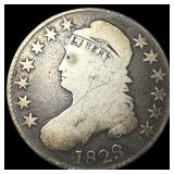 1823 Capped Bust Half Dollar NICELY CIRCULATED
