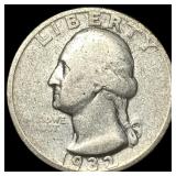 1932-D Silver Washington Quarter LIGHTLY CIRCULATE