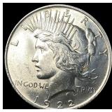 1922 Silver Peace Dollar UNCIRCULATED