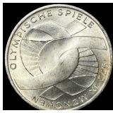 1972J Germany Silver 10 Mark .3114oz ASW