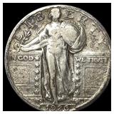 1926-S Silver Standing Liberty Quarter LIGHTLY CIR