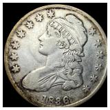 1836 Capped Bust Half Dollar NEARLY UNCIRCULATED