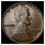 1928-S Lincoln Wheat Cent CHOICE AU