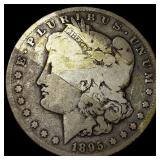 1895-S Silver Morgan Dollar NICELY CIRCULATED