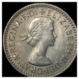 1959 Austraila Silver 3 Pence