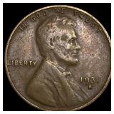 1931-S Lincoln Wheat Cent NEARLY UNCIRCULATED