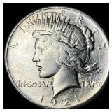 1921 Silver Peace Dollar CLOSELY UNCIRCULATED