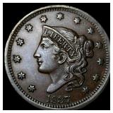 1837 Coronet Head Large Cent CLOSELY UNCIRCULATED