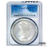 1882-S Morgan Silver Dollar PCGS MS64