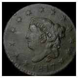 1847 Braided Hair Large Cent HIGH GRADE
