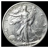 1934 Silver Half Dollar Walking Liberty CLOSELY UN