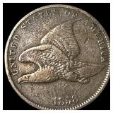 1858 Flying Eagle Cent NEARLY UNCIRCULATED
