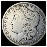 1895-S Silver Morgan Dollar LIGHTLY CIRCULATED