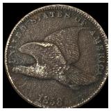 1858 Flying Eagle Cent NICELY CIRCULATED