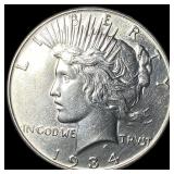 1934 Silver Peace Dollar HIGH GRADE