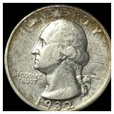 1932-D Silver Washington Quarter NICELY CIRCULATED