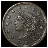 1838 Coronet Head Large Cent NEARLY UNCIRCULATED