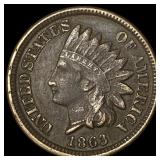 1863 Indian Head Cent NICELY CIRCULATED