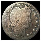 1907-O Barber Quarter NICELY CIRCULATED