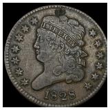 1828 Classic Head Half Cent LIGHTLY CIRCULATED