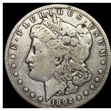 1892-S Silver Morgan Dollar LIGHTLY CIRCULATED
