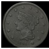 1841 Braided Hair Large Cent HIGH GRADE