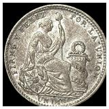1905/3 Peru Silver Dinero