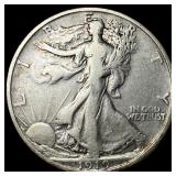 1919-S Silver Walking Liberty Half Dollar LIGHTLY