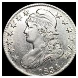 1834 Capped Bust Half Dollar CLOSELY UNCIRCULATED