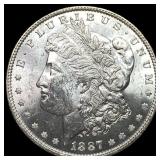 1887 Silver Morgan Dollar UNCIRCULATED
