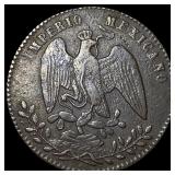 1864Mo Mexico Copper 1 Centavo