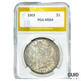 1903 Morgan Silver Dollar PGA MS64