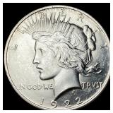 1922 Silver Peace Dollar UNCIRCULATED