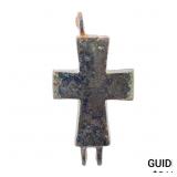 6th-7th Cent. AD Byzantine Empire Bronze Cross NIC