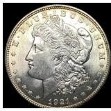 1921 Silver Morgan Dollar CHOICE BU