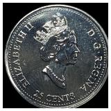 2000 Canada Nickel 25 Cents -Wisdom Proof Like