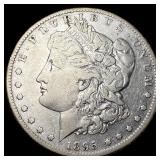 1895-S Silver Morgan Dollar ABOUT UNCIRCULATED