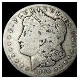 1896-S Silver Morgan Dollar NICELY CIRCULATED